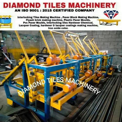 Manual Concrete Block Making Machine – 500 Blocks/Hour | Hollow Block | Vibration Type