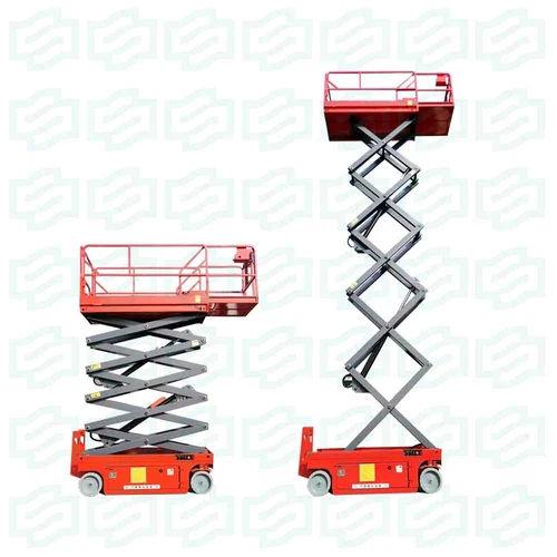 4 Ton Battery Operated Scissor Lift 20 Ft Height | Hydraulic Electric Industrial Lift