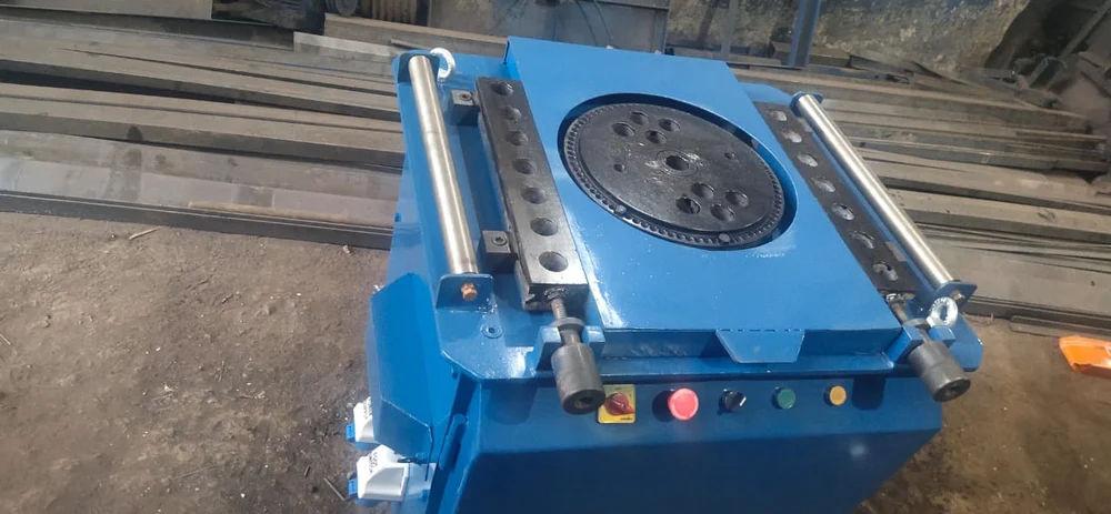 Durga DCM43 Semi-Automatic Bar Bending Machine – 6–32mm | 415V | Bharat Bijli Motor 3