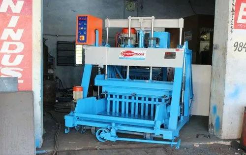 Automatic Hydraulic Concrete Hollow & Solid Block Making Machine – 1000–1500 Blocks/Hour