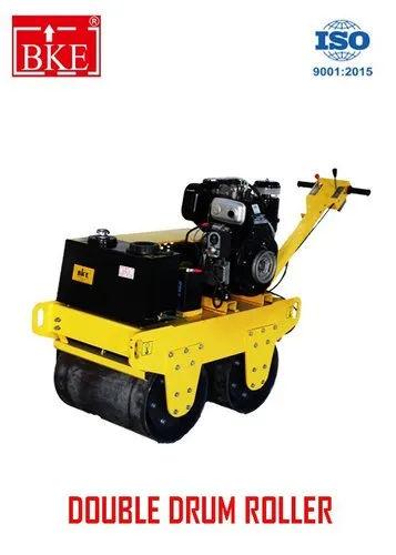 Double Drum Vibrator Roller DDR60 (2 Ton) | 8.3 HP Greaves Diesel Double Wheel Compaction Roller