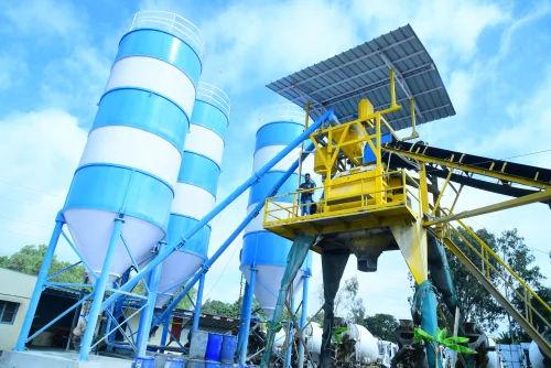 Ready Mix Concrete Plant 45 m³/hr | Twin Shaft Mixer | Compact 4 Bin RMC Plant 1