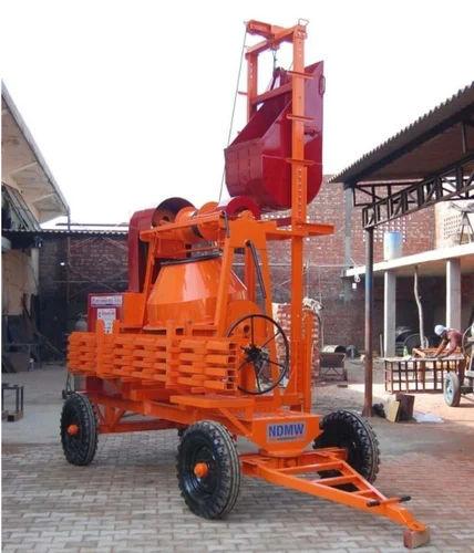 10HP Diesel Concrete Mixer with Lift – 1 Bag Tilting Drum, 415V Portable, Heavy-Duty 2450 Kg Machine 2