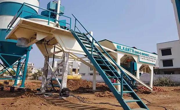 Nilkanth NE-30 CP Compact Concrete Batching plant 4