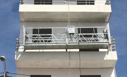 Stainless Steel Suspended Platform | 200 kg Capacity | Single Mast 2