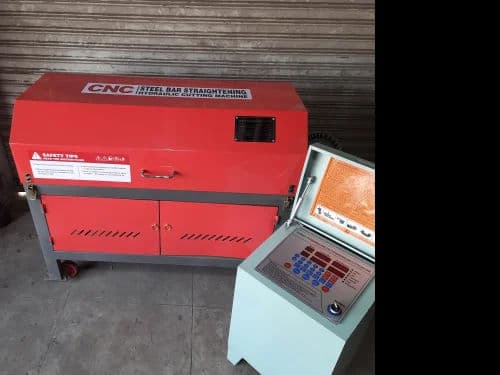 7.5 HP Rebar Scrap Straightening Machine | 25 Meter/Min Decoiling Speed