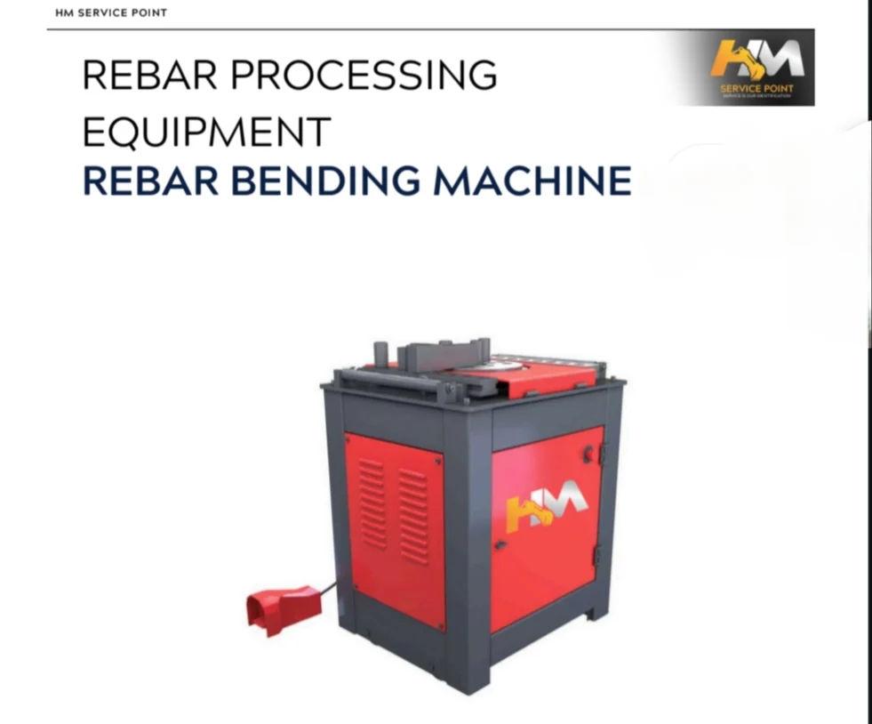 42mm Semi-Automatic Bar Bending Machine | 5HP Three Phase Bar Bender