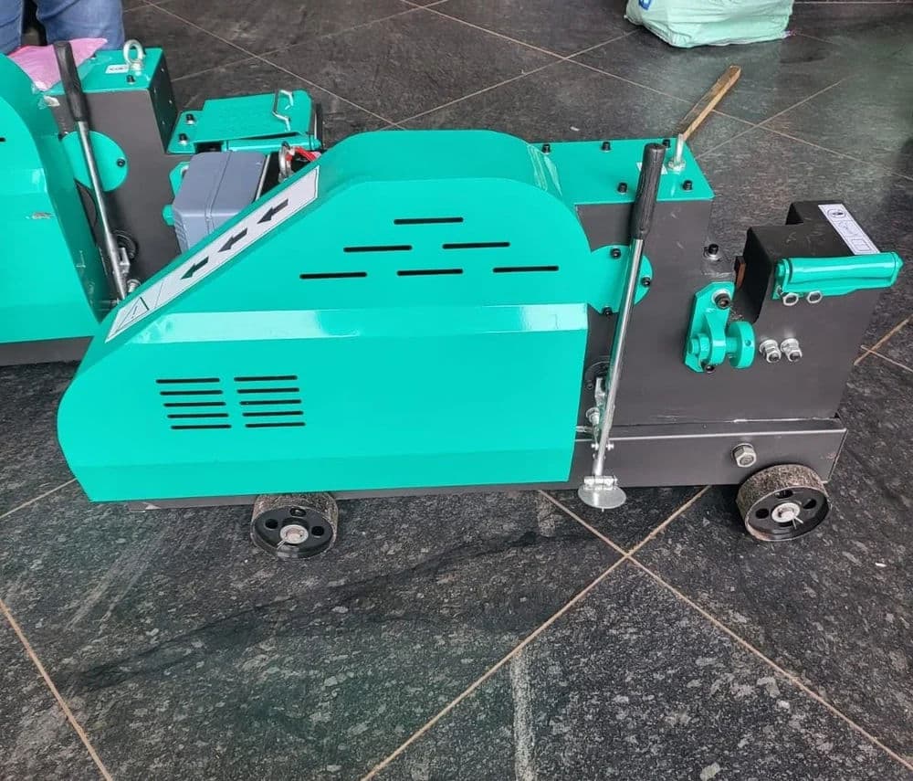 Mild Steel TMT Bar Cutting Machine 1.5 Ton | Portable 8 Inch Cutter 4