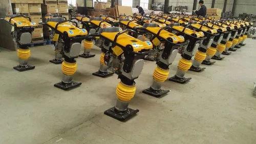 Vibratory Tamping Rammer with 3 HP Engine | 10 kN Impact Force Soil Compactor