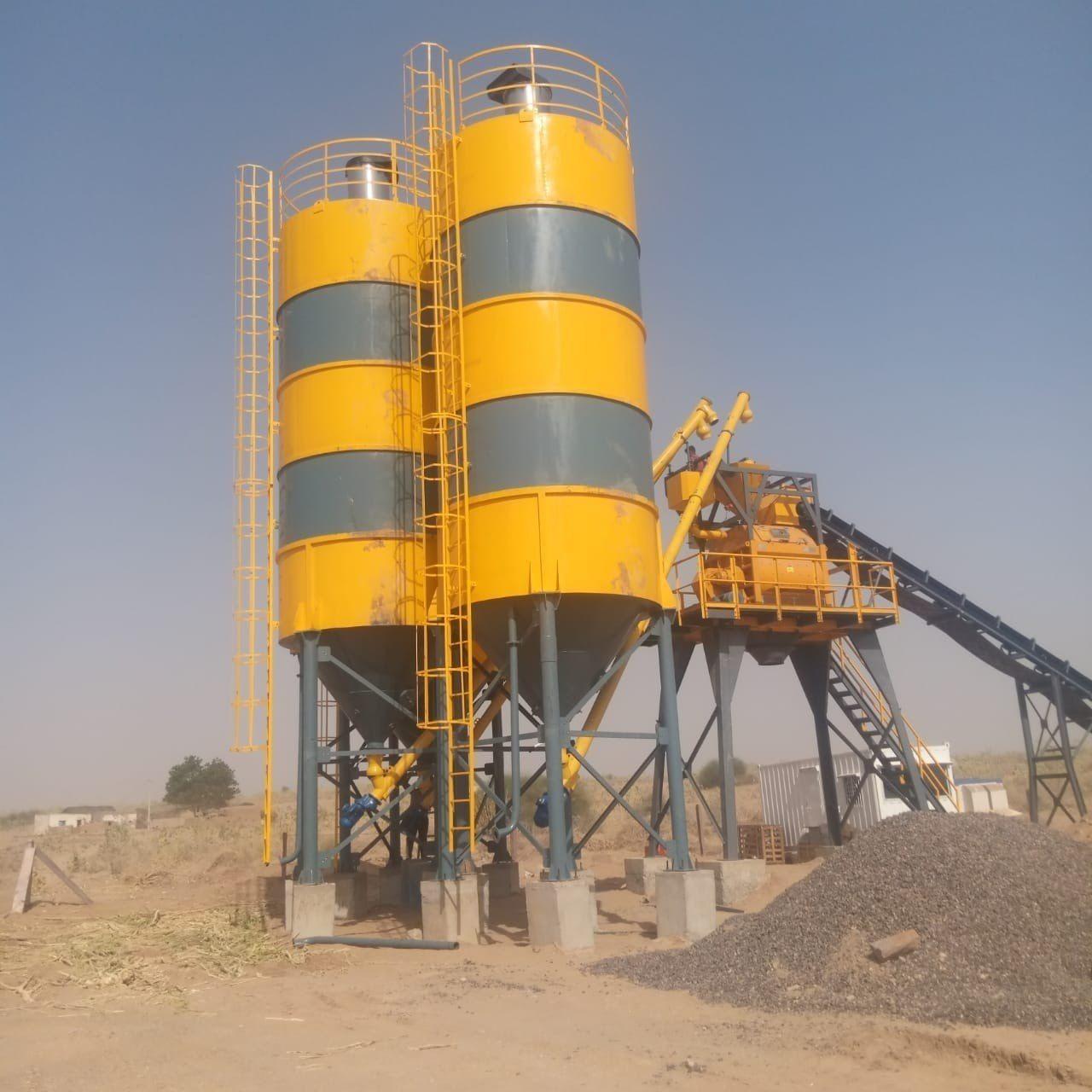 Stationary Concrete Batching Plant