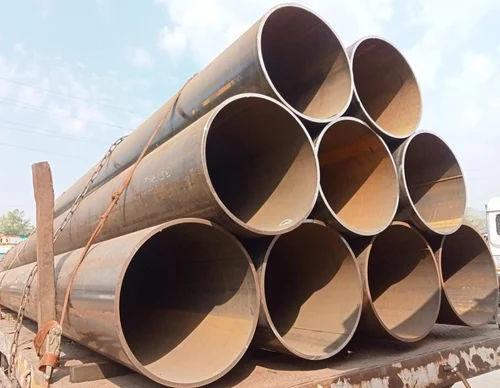 MS Round Pipe 0.5”–24” | IS 1239/3589 Mild Steel Pipe | 6m Length for Water & Industrial Use