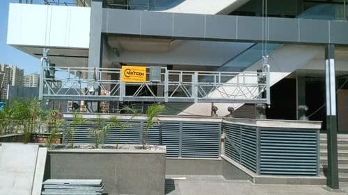 NGSP Wire Rope Suspended Platform – 1920kg Capacity, 7.5m, 50m Height