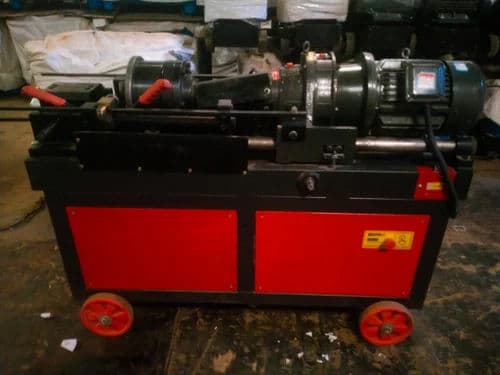 QBT-40 Rebar Threading Machine 16–40mm – 6 HP Semi-Automatic, 415V 3 Phase
