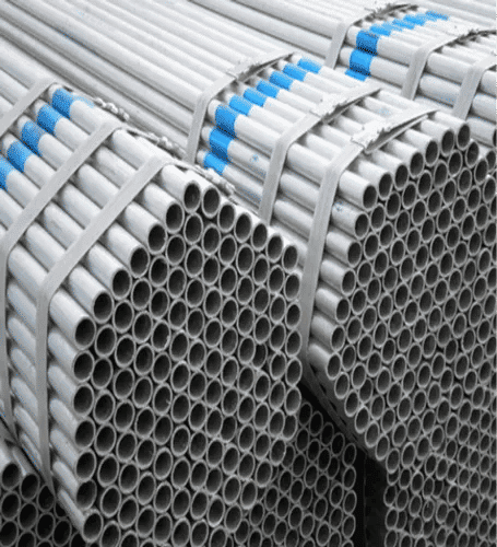Galvanized Iron Pipes 5mm Thick 6m Length – Round GI Pipe Made in India for Industrial & Plumbing Us 1