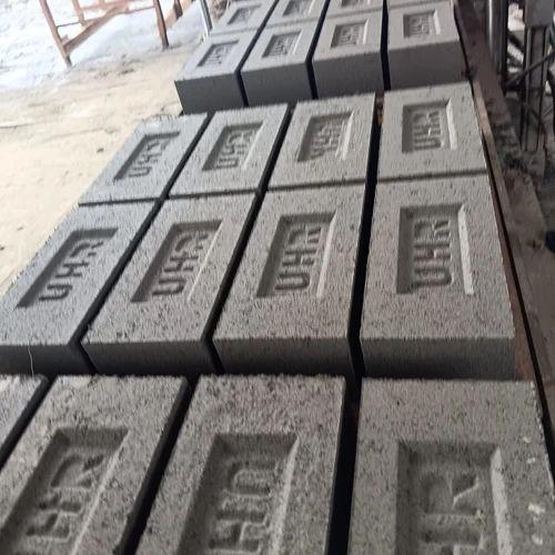 Fly Ash Cement Bricks 9x3x2 Inch Water Heat Fire Resistant Eco-Friendly Grey Bricks 1