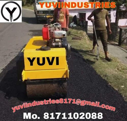 YUVI FVR 600 Walk Behind Roller Compactor – 3 Ton | 10HP Diesel | 600mm Drum