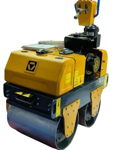 Double Drum Walk Behind Vibratory Roller – 600mm Drum | 5HP | Hydraulic Drive | 20kN Force 3