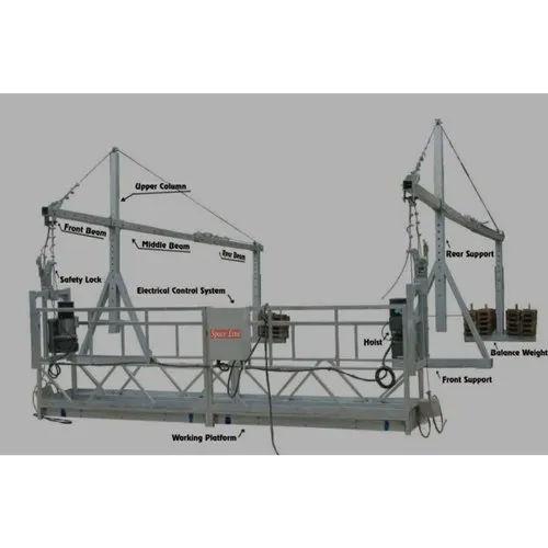 ZLP800 Rope Suspended Platform – 800kg Capacity | Mild Steel | Space Line 2