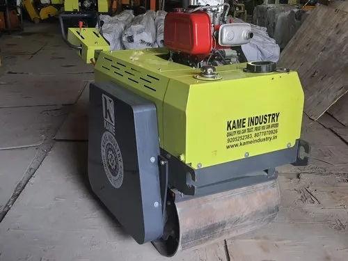 Kame KVR650 Walk Behind Vibratory Roller | 600mm Drum 4 km/hr Diesel Compactor