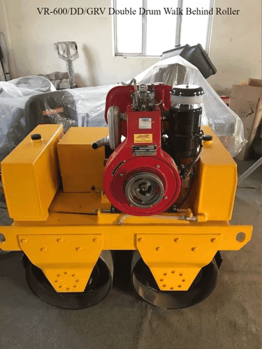 Spartech FVR-600 Double Drum Walk Behind Roller – 3 Ton | 10HP Greaves Engine | Hydraulic Drive 2
