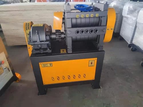 26 SWG Rod Straightening Machine – Fully Automatic Mild Steel Rod Straightener