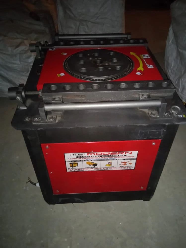 MEC01 Automatic TMT Bar Bending Machine 42mm – 5HP Mechanical Drive 4