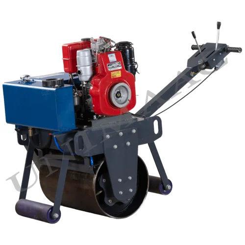 UM600S Single Drum Walk Behind Vibratory Roller | 5HP Hydraulic Soil & Asphalt Compactor 450mm