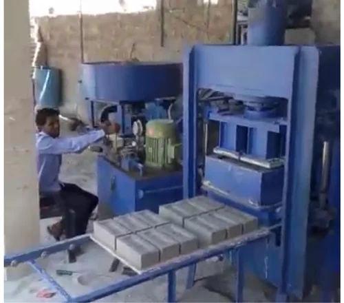 Fly Ash Brick Making Machine P3 Model – Semi Automatic | 180 BPH Capacity