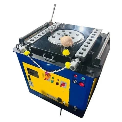 40 mm Automatic Bar Bending Machine (60° Angle, Electric Powered)