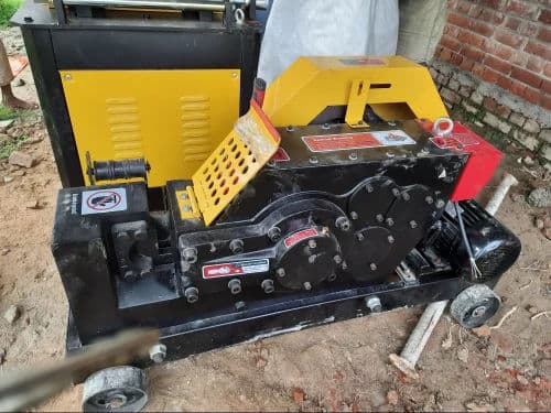 GQ-50 Bar Cutting Machine | 40 mm Capacity | 5 HP Automatic Rebar Cutter