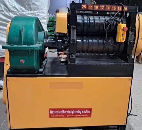 Rebar Scrap Straightening Machine PM10-25 | 10–25 mm | Heavy Duty