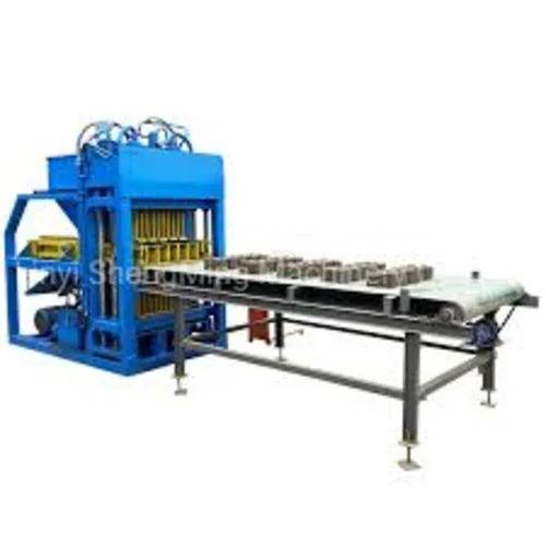 Semi-Automatic Brick Making Machine – Vibration & Hydraulic Pressure | Paver Type