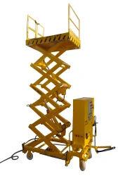 Mobile Scissor Lift 0.5 Ton Capacity | 10 Feet Hydraulic Industrial Lift
