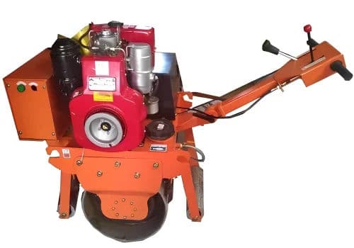 Walk Behind Vibratory Roller | 9 HP Greaves Engine | 600 mm Drum