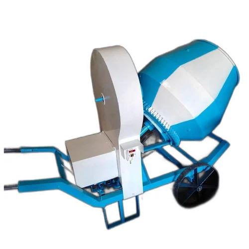 2 HP Electric Concrete Mixer Machine 560L Output Tilting Drum 240V Semi Automatic