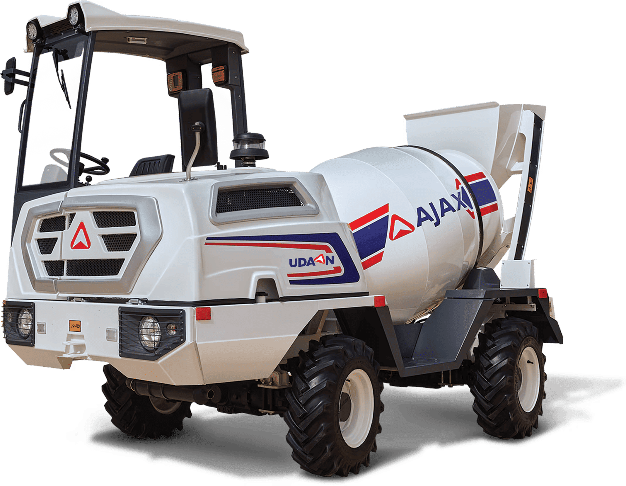 Udaan Self Loading Concrete Mixer - Ajax Dealer Orion Equipment 1