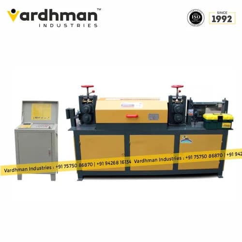 Decoiling & Straightening Machine 8 MM | Automatic Rebar Processing Machine