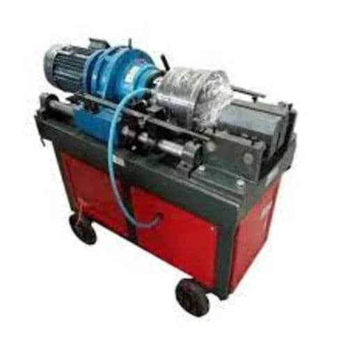 Three Phase Stainless Steel Rebar Threading Machine 16–40mm Capacity | 4kW Power