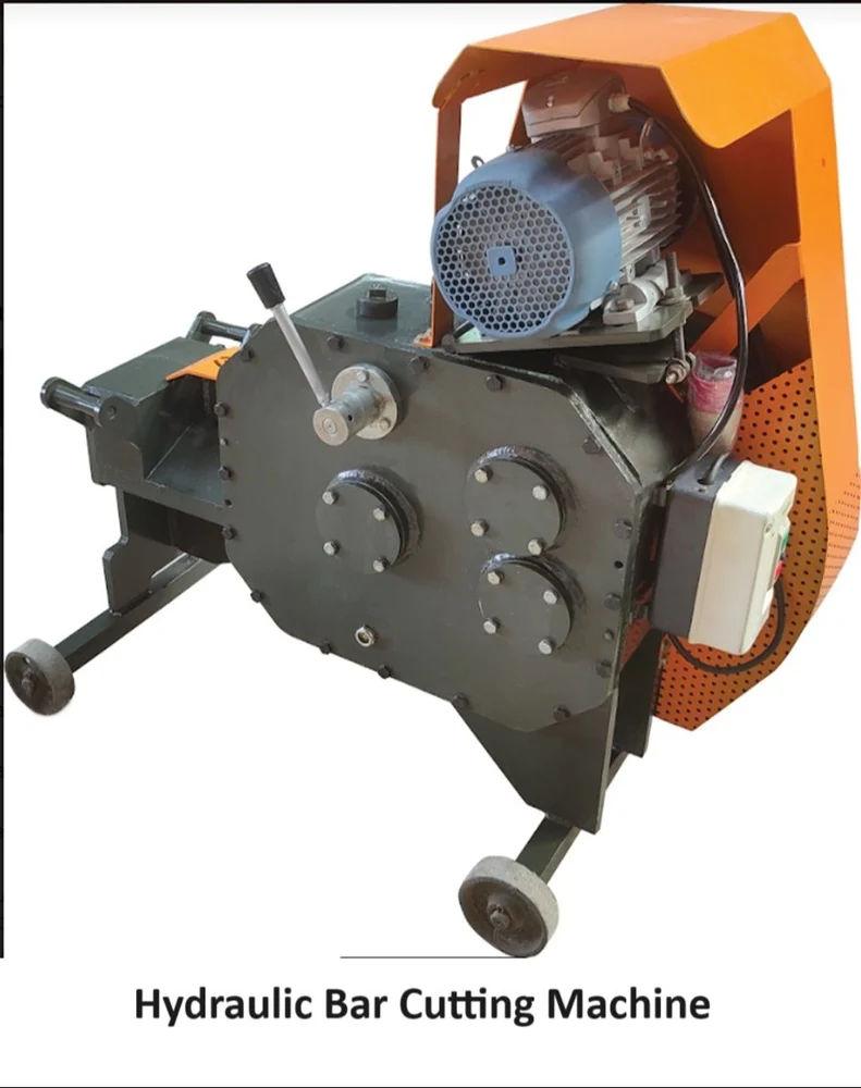 IRI Bar Cutting Machine 32mm Capacity | 5HP Fully Automatic Rebar Cutter 4