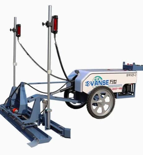 WS25-2 Laser Screed Machine | 50–240mm Paving Thickness | 0–36 Speed | Portable