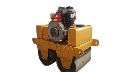 9 HP Walk Behind Roller | 600 mm Drum, 700 kg Compaction Machine