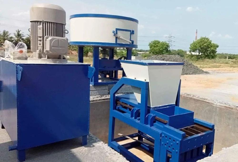 Automatic Rotary Fly Ash Brick Making Machine | 1500 Bricks/Hour Brick Machine