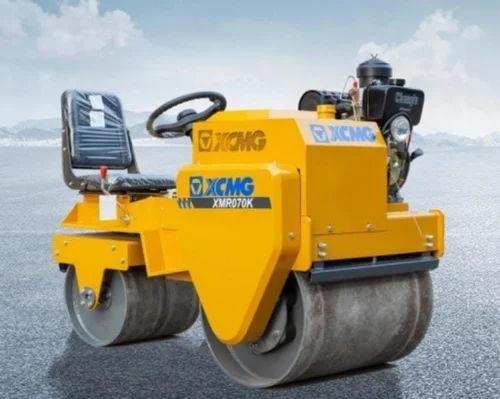 5 Ton Ride On Double Drum Roller – 18 HP Greaves Diesel, 800 mm Width