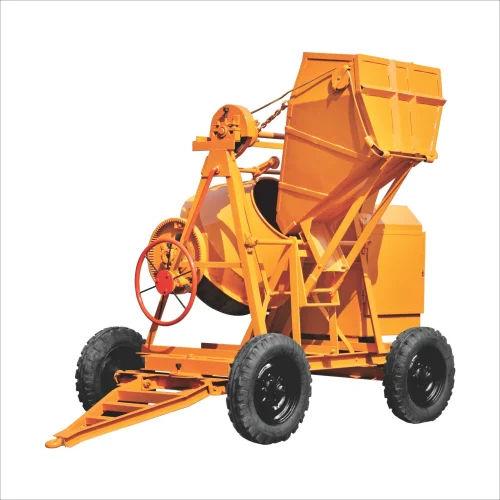 Concrete Mixer with Hopper 45 Cum/hr | Portable Tilting Drum Mixer Price in India 4
