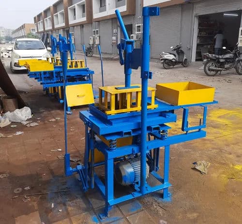Manual Fly Ash Brick Making Machine – 800 Bricks/Hour | 45% Bulk Discount