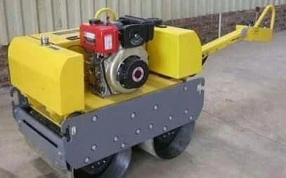 Walk Behind Vibratory Roller by Shreeji | Compact Road Compaction Machine