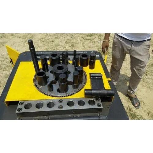Electric Rebar Bending Machine 180° Angle | High-Speed Steel Bar Bender