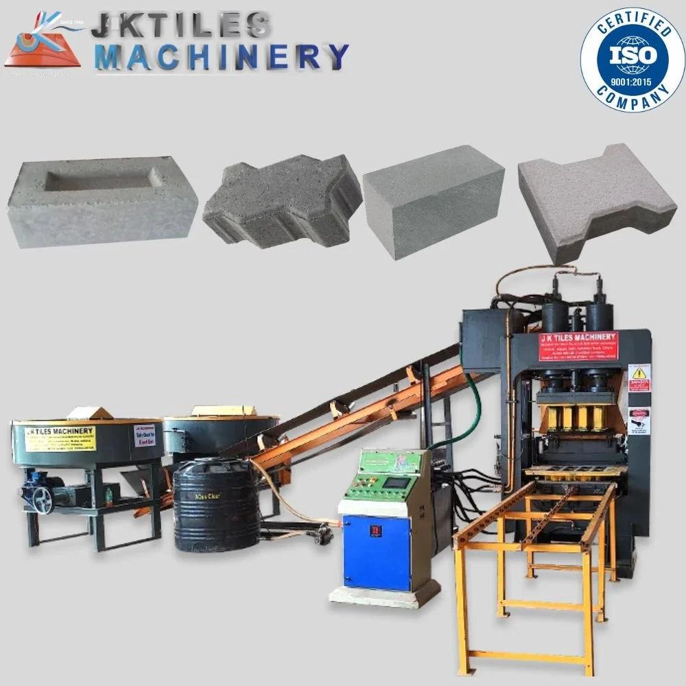 JK Tiles JKTMFNFJ44 Fully Automatic Fly Ash Brick Making Machine – 24000 Bricks/8hr | 320 Ton 4