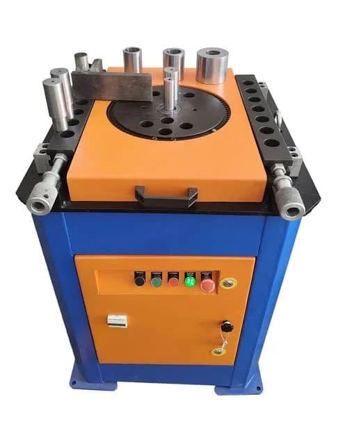 Automatic Bar Bending Machine 90° | Electric Clockwise Bender 50mm Radius
