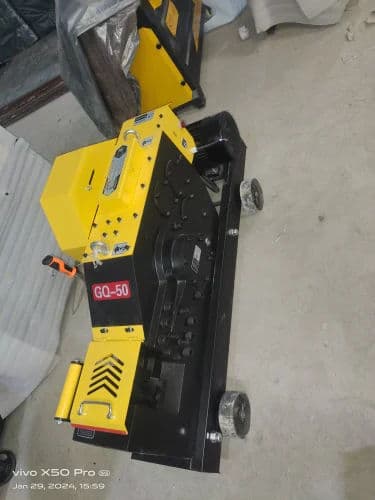 GQ50 Steel Bar Cutting Machine 6–36mm – 4kW/5.3kW 415V